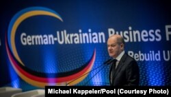 Канцлер Німеччини Олаф Шольц, 24 жовтня 2022. Фото: Michael Kappeler/Pool via REUTERS 