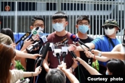 前香港本土政党“香港众志”副主席郑家朗。(郑家朗提供)