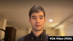 《间谍与谎言》一书作者、澳大利亚战略政策研究所高级分析师周安澜(Alex Joske) (美国之音视频采访截图)