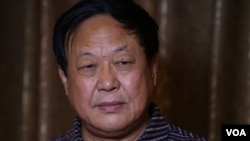 中国农民企业家孙大午(美国之音东方拍摄)