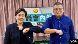 香港记者协会主席陈朗升接受民主党前主席刘慧卿网台节目访问,形容国安法下香港新闻自由变得支离破碎 (美国之音/汤惠芸)