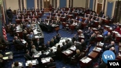 美国参议院1月31日投票决定,不再对特朗普总统的弹劾审判接纳新的证词和文件。