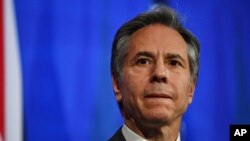 资料照:美国国务卿布林肯