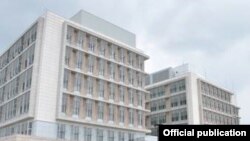 美国驻巴基斯坦伊斯兰堡的大使馆 (资料照片)