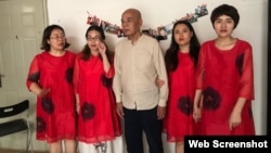 徐孝顺与709家属群体 (网络图片)