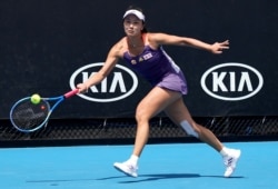 资料照:中国网球名将彭帅