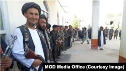 资料照片:275名塔利班武装分子参加了阿富汗萨波尔省和巴尔赫省的和平进程。