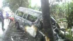 ထိုင်းနိုင်ငံတွင်းယာဉ်တိမ်းမှောက်မှု မြန်မာအလုပ်သမား ၁၁ ဦးသေဆုံး ထိုင်းနိုင်ငံတွင်းယာဉ်တိမ်းမှောက်မှု မြန်မာအလုပ်သမား ၁၁ ဦးသေဆုံး