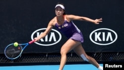 资料照:中国网球名将彭帅