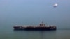 Tàu sân bay Mỹ USS Carl Vinson đến cảng Tiên Sa, Đà Nẵng, hôm 5/3/2018.