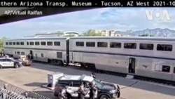 ရထားရပ်နားစဉ် ပစ်ခတ်မှု ကန်မူးယစ်အထူးအရာရှိ သေဆုံး