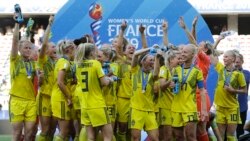 FIFA အမျိုးသမီး ကမ္ဘာ့ဖလား ဆွီဒင် တတိယ ရရှိ FIFA အမျိုးသမီး ကမ္ဘာ့ဖလား ဆွီဒင် တတိယ ရရှိ