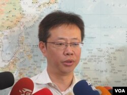 台湾执政党民进党立委张宏陆(美国之音张永泰拍摄)