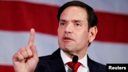 资料照:美国会共和党籍联邦参议员马可·鲁比奥(Marco Rubio)