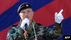 KNDO စစ်ဦးစီးချုပ် ဗိုလ်မှူးချုပ်စောနယ်ဒါးမြ။ (ဇန်နဝါရီ ၃၁၊ ၂၀၁၂)