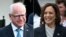 (COMBO) Vice-présidente ya USA Kamala Harris na photo ya loboko ya mobali, na Washington D.C, 22 sanza ya sambo 2024 na gouverneur ya Minnesota Tim Walz na photo ya loboko ya mwasi, Washington D.C, 3 sanza ya sambo 2024