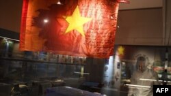 Một gian trưng bày bên trong Bảo tàng Báo chí Việt Nam, ngày 16/07/2020.