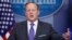 Phát ngôn viên Tòa Bạch Ốc Sean Spicer phát biểu trong buổi họp báo tại Toà Bạch Ốc ở Washington, 30/1/2017.