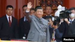 中共总书记习近平参加中国共产党建立一百周年庆祝活动(2021年7月1日)