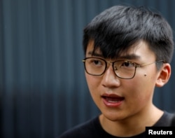 前香港本土政党“香港众志”副主席郑家朗(Isaac Cheng, vice-chairperson of Demosisto, a pro-democracy party in Hong Kong) (郑家朗提供)