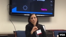 维吉尼亚大学媒体研究助理教授孔安怡(美国之音方冰拍摄)