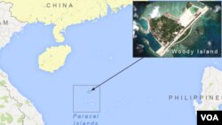 Woody ကျွန်းပေါ်က တရုတ် ဒုံးပစ်စင်တွေ