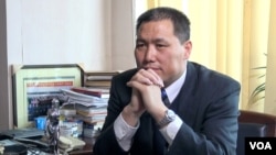 资料照片:中国人权律师浦志强。(美国之音东方拍摄)