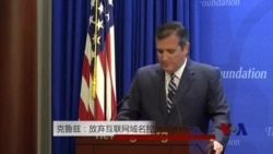 克鲁兹:放弃域名管控威胁网络自由 克鲁兹:放弃域名管控威胁网络自由