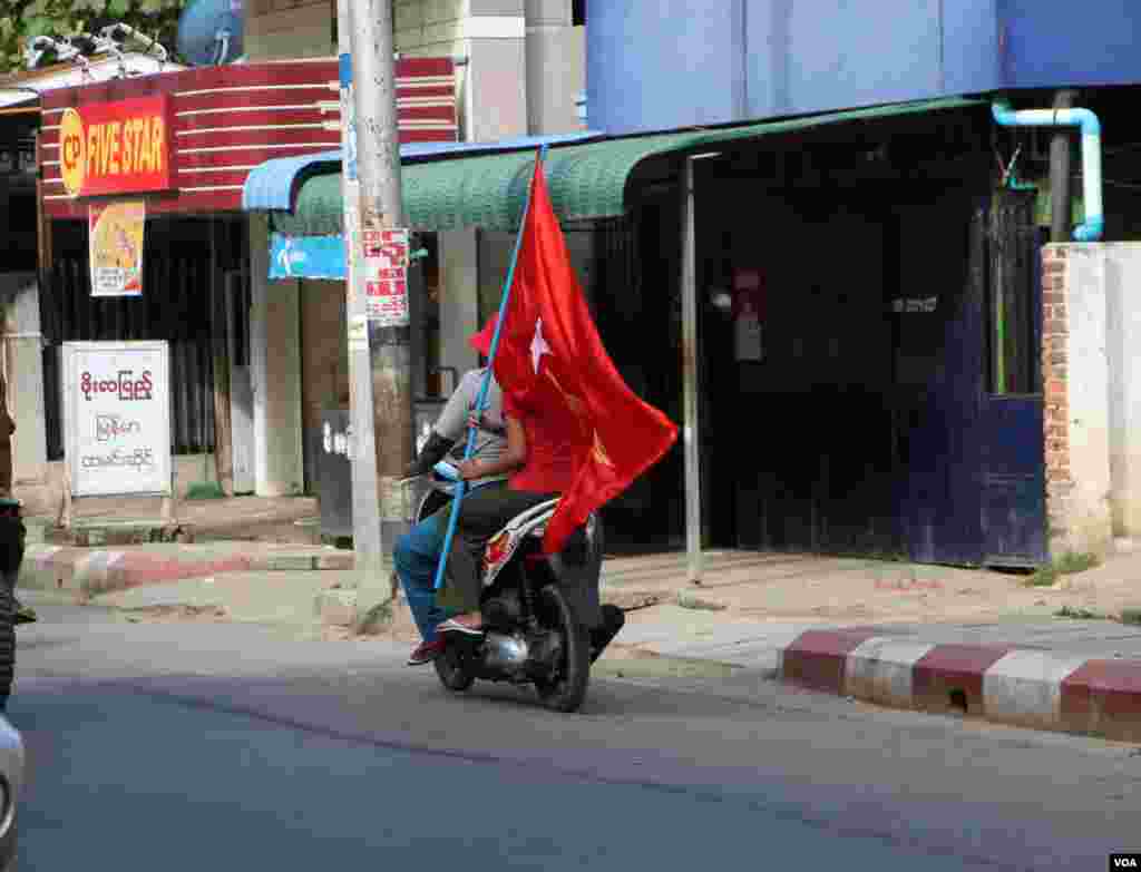  မန္တလေးမြို့တွင်းတွေ့ရတဲ့ ၂၀၂၀ အထွေထွေရွေးကောက်ပွဲလှုပ်ရှားမှု မြင်ကွင်း။ (စက်တင်ဘာ ၀၈၊ ၂၀၂၀)