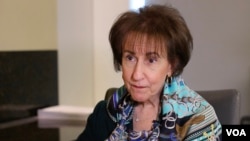 前美国贸易代表巴尔舍夫斯基大使接受美国之音专访。(2018年12月6日)