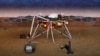 A life-size model of the spaceship Insight, NASA's first robotic lander dedicated to studying the deep interior of Mars, is shown at Jet Propulsion Laboratory in Pasadena, California, Nov. 26, 2018.