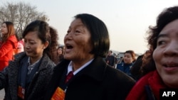 前中国全国人大代表申纪兰 (资料照)