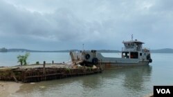 资料照片:柬埔寨西哈努克省云朗海军基地。(2021年2月)