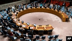 资料照:联合国安理会会场