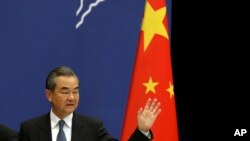 资料照:中国外长王毅