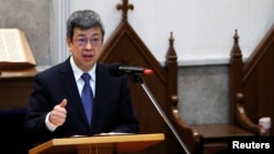 资料照:台湾副总统陈建仁