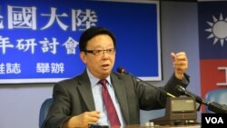 历史学家辛灏年(美国之音杨明拍摄)