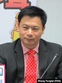 执政党国民党立委 吴育仁(资料照片)(美国之音 张永泰拍摄)