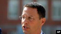 宾夕法尼亚州州长乔什·夏皮罗。(美联社照片)