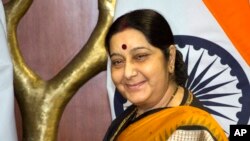 အိန္ဒိယနိုင်ငံခြားရေးဝန်ကြီးဟောင်း Sushma Swaraj