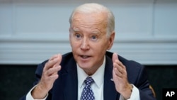 资料照片:美国总统拜登。