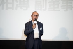纬创资通副董事长黄柏漙出席2020年11月10日在台北举办的产官学携手共创学用接轨 GOLF社团立案发布会。(纬创资通Wistron提供)