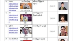 CDM လှုပ်ရှားသူ အနုပညာရှင်တွေကို အာဏာပိုင်တွေ အရေးယူဖို့ကြေညာ CDM လှုပ်ရှားသူ အနုပညာရှင်တွေကို အာဏာပိုင်တွေ အရေးယူဖို့ကြေညာ