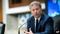 资料照:共和党联邦参议员兰德·保罗。