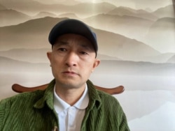 坚持追责要真相的武汉新冠疫情难属张海 (资料图片)