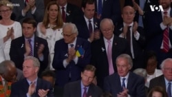 Український прапор під серцем у американського конгресмена. Відео Український прапор під серцем у американського конгресмена. Відео