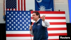 ရီပတ်ဘလစ်ကန် သမ္မတကိုယ်စားလှယ်လောင်းအဖြစ် ပါတီတွင်း ယှဥ်ပြိုင်မှုကို ရုပ်သိမ်းသွားတဲ့ ဖလော်ရီဒါအုပ်ချုပ်ရေးမှူး Ron DeSantis