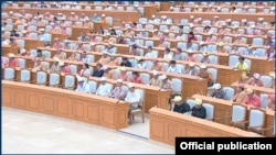 ပြည်ထောင်စုလွှတ်တော် (၁၅)ကြိမ်မြောက် ပုံမှန်အစည်းအဝေး (Photo- Pyidaungsu Hluttaw)