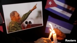 ကျူးဘားခေါင်းဆောင်ဟောင်း Fidel Castro ကွယ်လွန်ခြင်း အောက်မေ့ဖွယ် အခမ်းအနား။