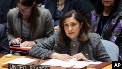 Заступниця державного секретаря США з питань цивільної безпеки, демократії та прав людини Узра Зея відвідала Київ та оголосила про нові ініціативи. AP Photo/Yuki Iwamura